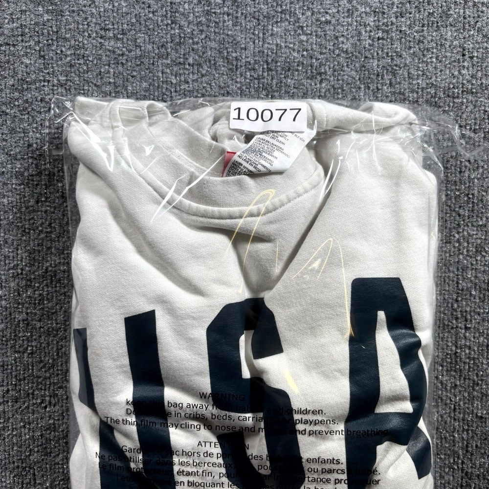 United States Olympic Sweatshirt Men's XL White Fleece Graphic Athletic Games - Picture 11 of 11